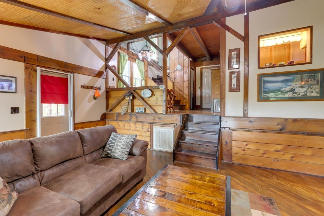 Mountaintop Ellijay Cabin With Private Hot Tub Exterior foto